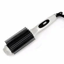 Профессиональный 2 в 1 Многофункциональный утюжок для волос, быстрый выпрямитель для волос, расческа для завивки волос, электрическая расческа для выпрямления волос 318