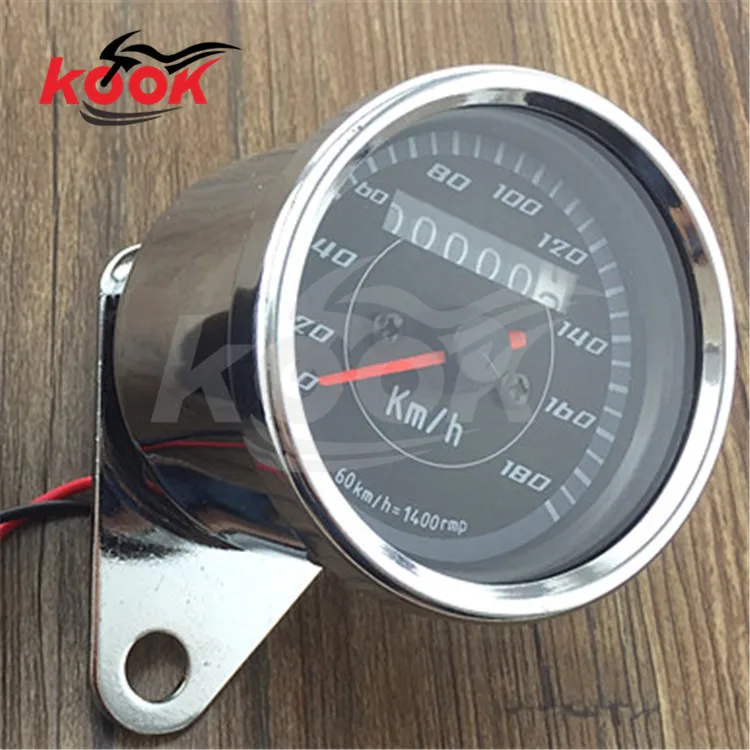 Двойной одометр для мотоцикла спидометр со светодиодной подсветкой