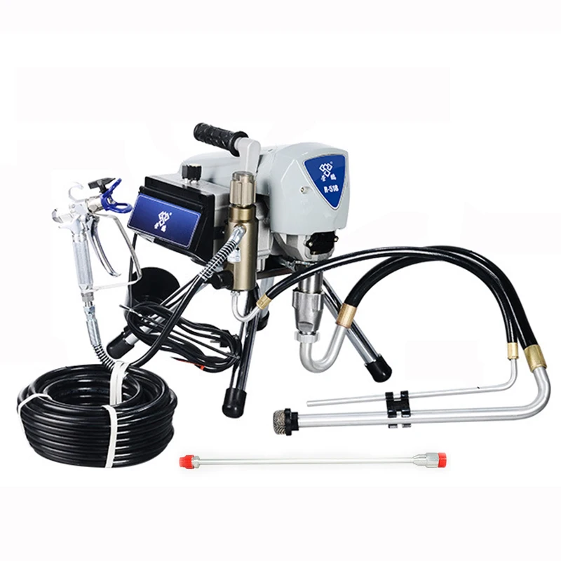 R-518 High Pressure Airless Spraying Machine Professional Airless Spray Gun Airless Paint Sprayer Painting Machine Spraying Tool цена R-518 High Pressure Airless Spraying Machine Professional Airless Spray Gun Airless Paint Sprayer Painting Machine Spraying Tool цены онлайн