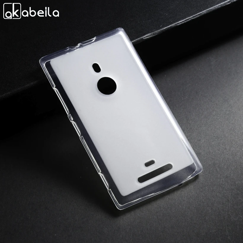 

AKABEILA Phone Cases For Microsoft Nokia Lumia 925 929 950 Case Cover N925 925T 930 N950 Soft TPU Silicon Covers Shell Hood Capa