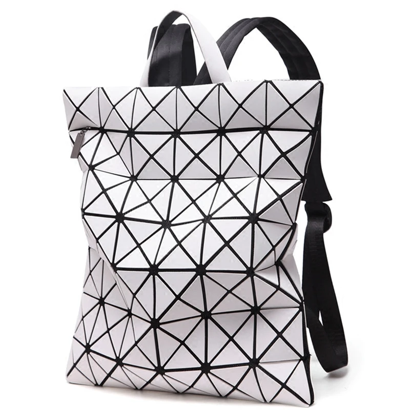 

Women Backpack Drawstring School Bag Geometric Female Backpacks For Teenage Girls Bagpack Holographic Backpack mochila masculina