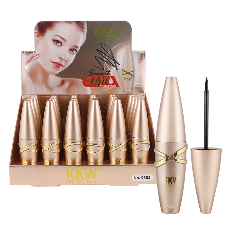 

Brand 1 Piece Black Liquid Eyeliner Pen Waterproof Smooth Eye Liner Pencil Eyes Makeup Fast/Quick Dry Cosmetic Tool Liners Stick