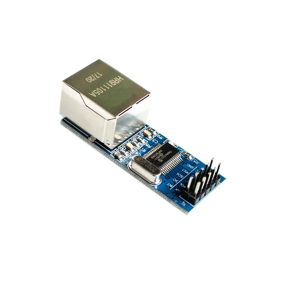 10 шт./лот мини ENC28J60 Ethernet LAN сетевой модуль 51 AVR SPI PIC STM32 LPC