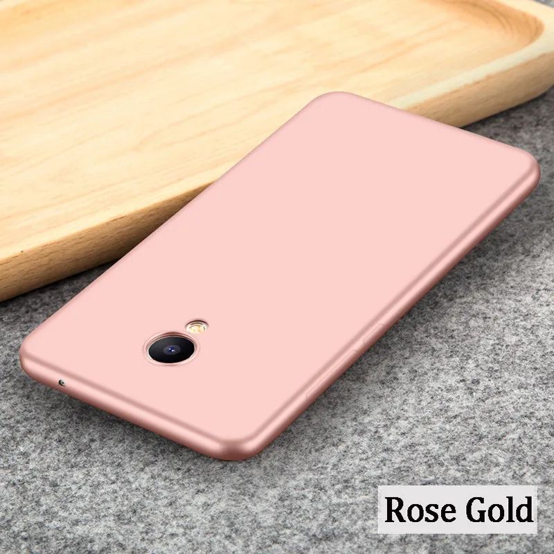 

Silicone For Meizu M710h Case Silicon 5.0 Full Protective Frosted Matte Back Cases for Fundas Meizu M5C Cover Soft TPU Black