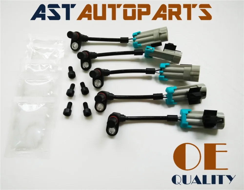 5pcs/lot New OE Quality ABS Wheel Speed Sensor Front For Chevrolet