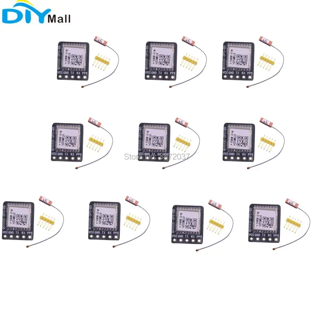 

10pcs/lot ATGM336H Dual Mode BDS GPS Module Position Navigation Satellite Flight Control with EEPROM