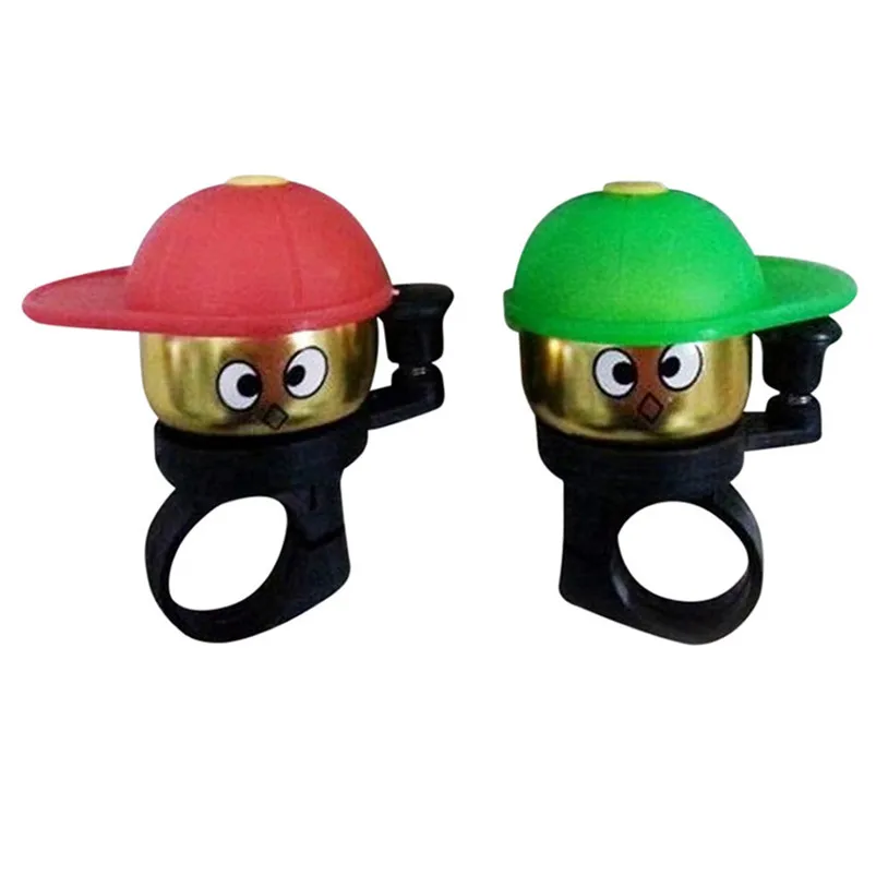 1 Pcs Kids Bicycle Bell Ring Cute Bike Cycling Small Boy Mini Bell Cup Horn Bike Accessories Color Random #4A30  (1)