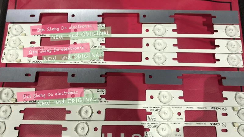 Новый 100 шт. * 4 светодиодный s 6 V 327 мм Светодиодная подсветка для бара ТВ KDL39SS662U
