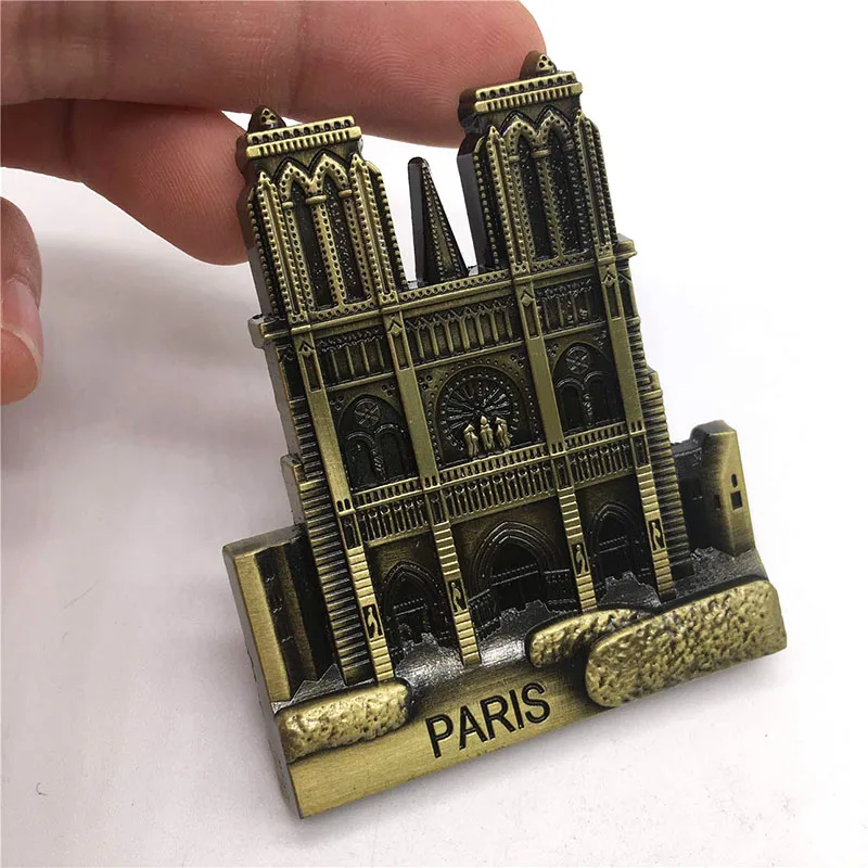 

Notre Dame de Paris 3D Fridge Magnet Craft France Tourist Souvenir Gift FP8