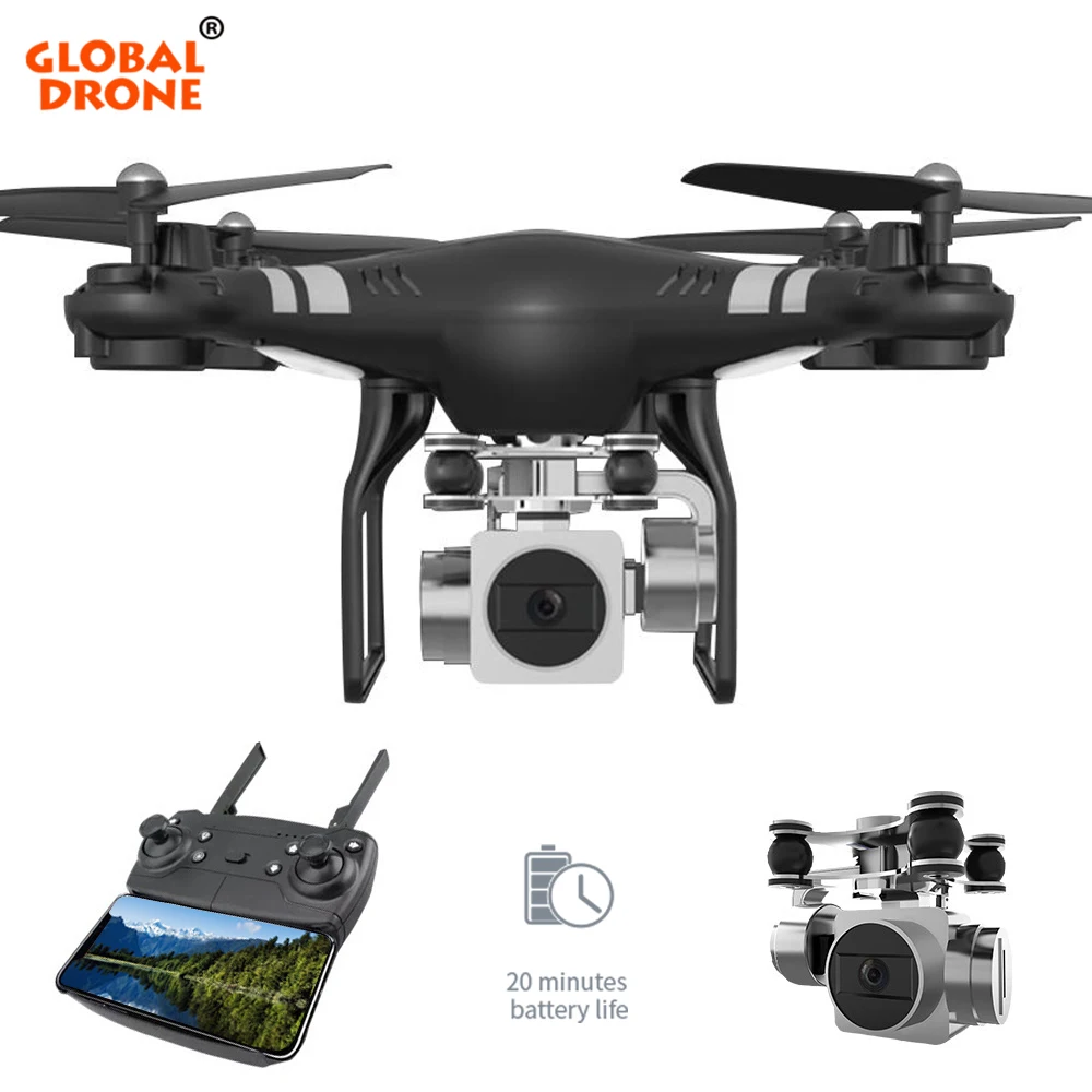 

Global Drone RC Quadcopter FPV Wifi Drones With Camera HD Headless Mode Helicopter Dron Quadrocopter VS SYMA X5SW X5C