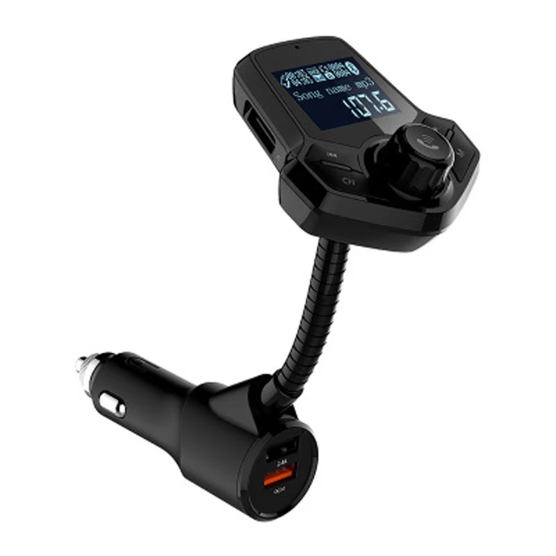Wireless In Car Bluetooth FM Transmitter Audio Receiver Stereo Music