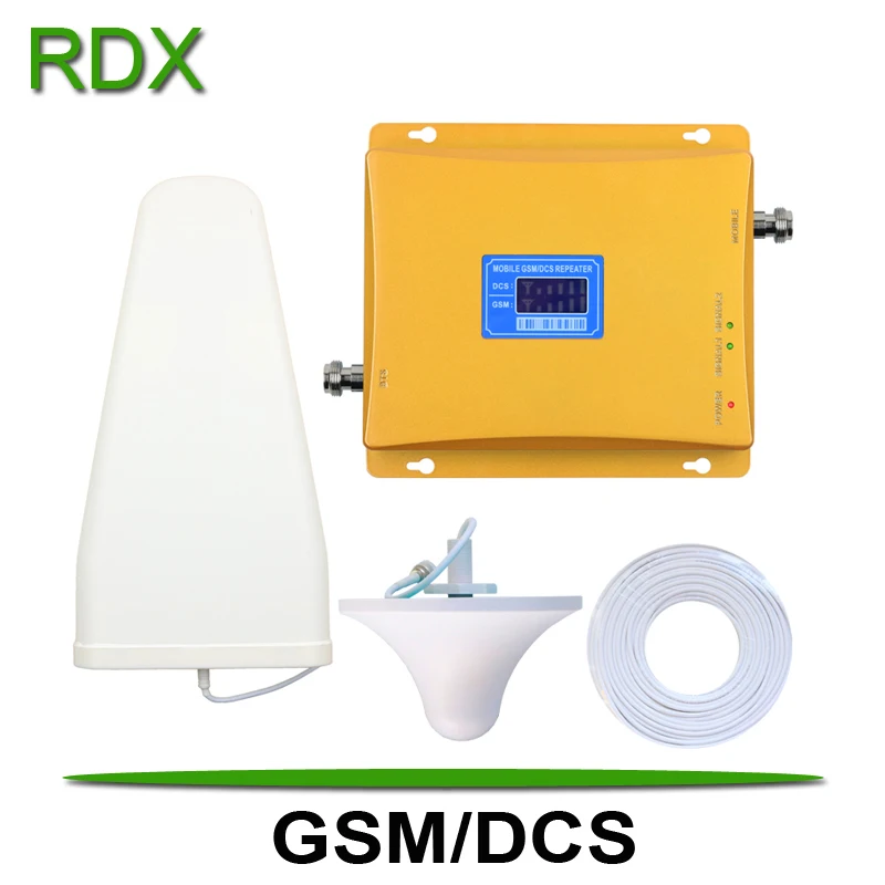 

Cellphone Dual Band 900 1800 Signal Booster LCD Display Mobile Phone 2G GSM 900mhz 4G DCS 1800mhz Signal Repeater Amplifier Sale