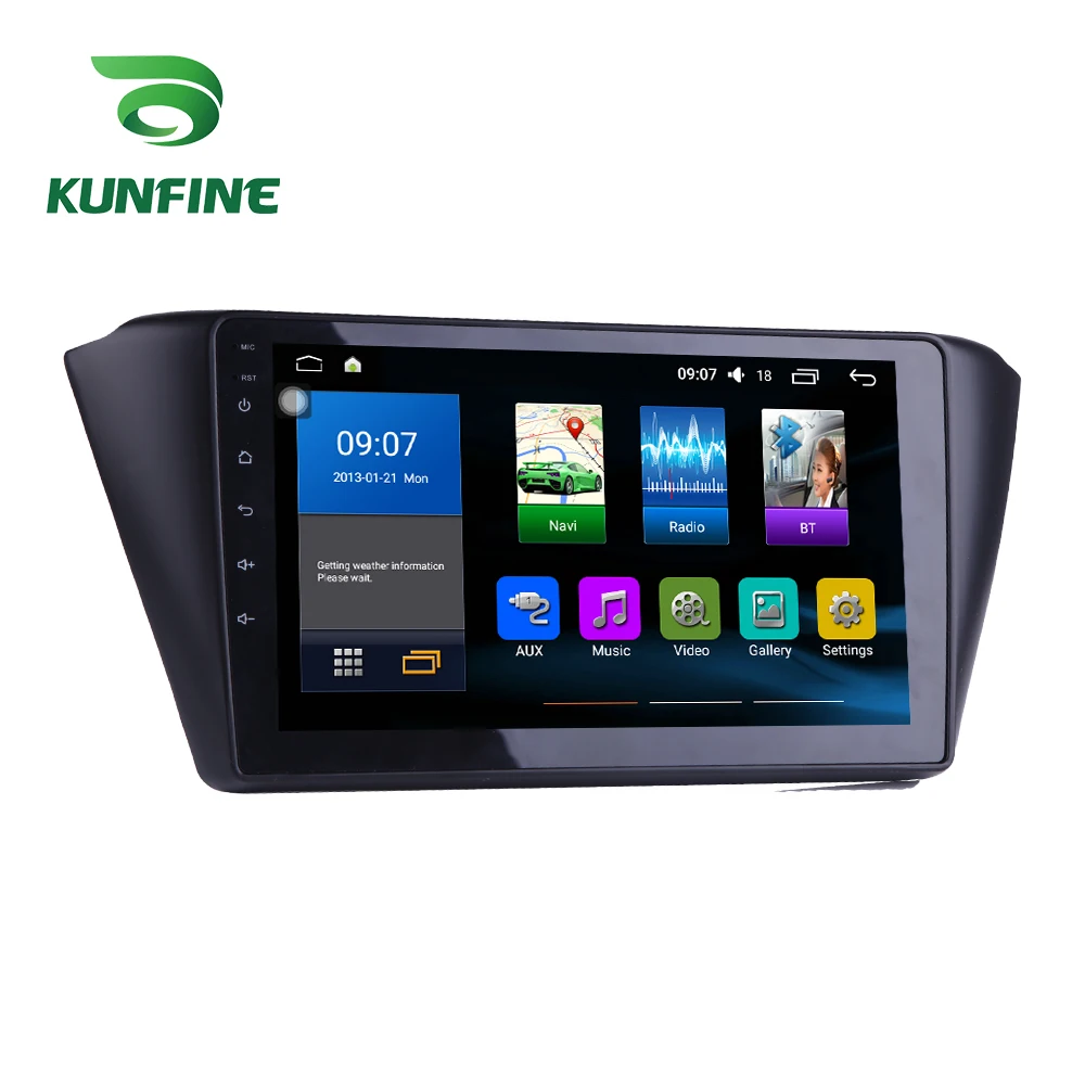 Восьмиядерный 1024*600 Android 8 1 автомобильный DVD gps навигатор плеер Deckless стерео для Skoda