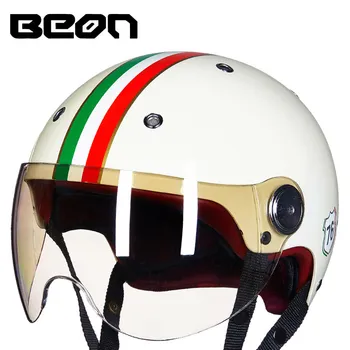 

BEON B-103 vintage motorcycle helmet Beon open face motocross off-road helmet casco capacete