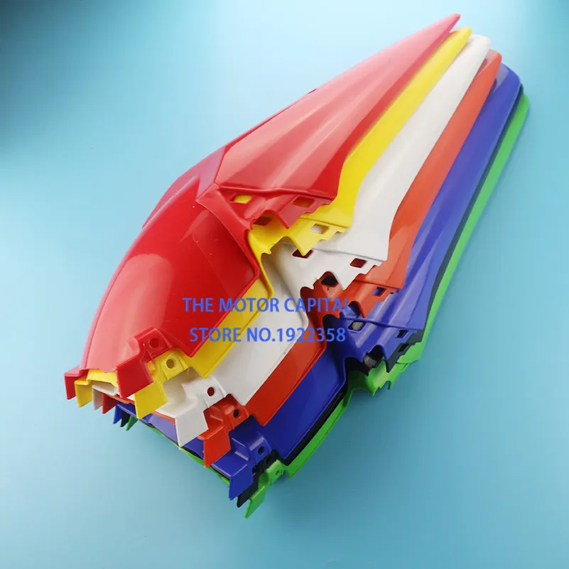 

green Plastic Universal Dirt Bike Motocross Mudguards Protector Motorcycle Rear Fenders for Pit bike XR250 KLX250