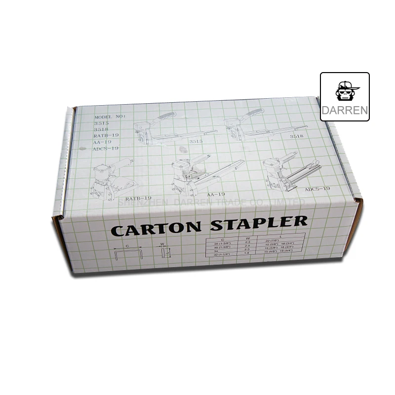 1 шт. ручной степлер для картонной коробки Nailer 1-3/" герметик ближе для 16-18 мм скобы
