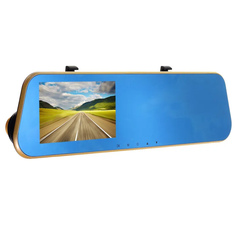 

Car DVR Dash Cam F1C Rear View Mirror Camera Backup Video Recorder G-sensor 1080P Dual Lens