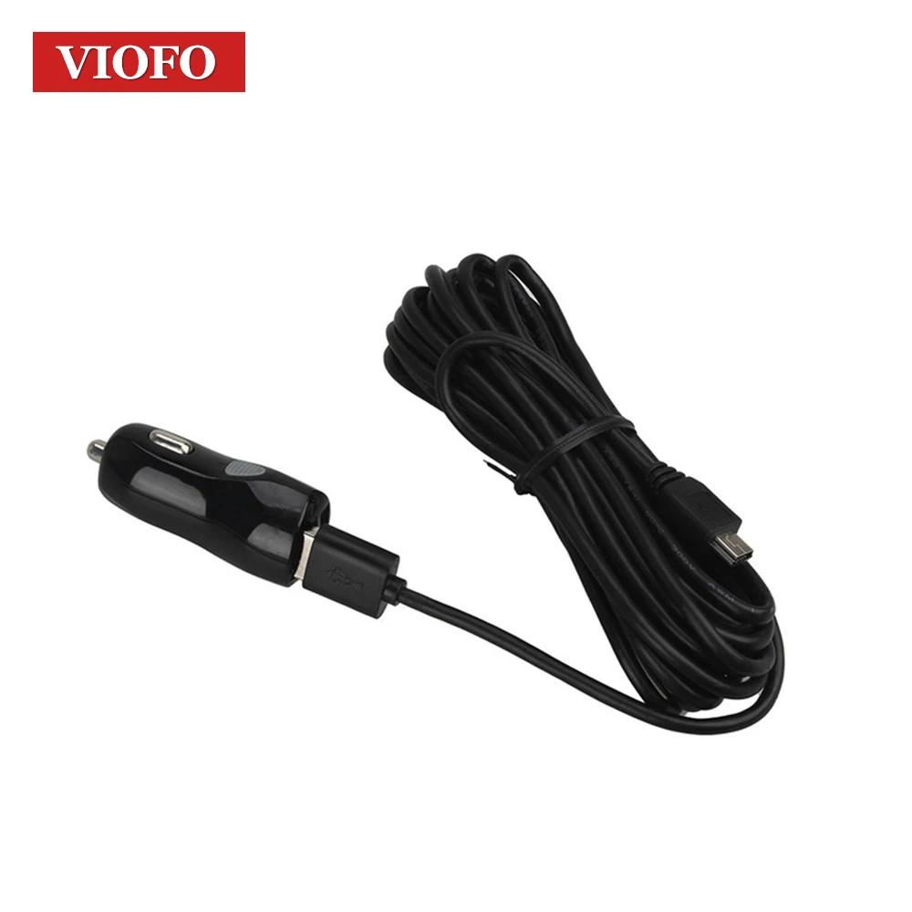 Original VIOFO Mini USB Cable Car Charger for A119 A119S A129 A118C2