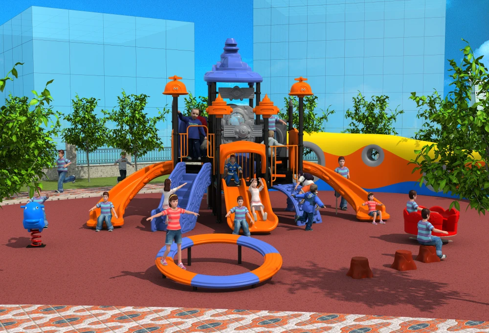 small outdoor play structure