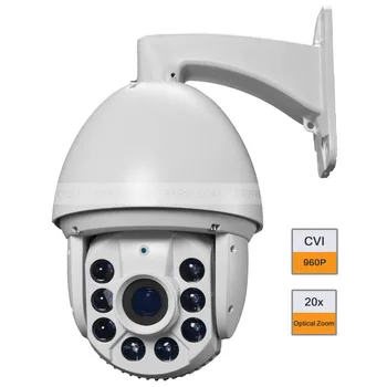 

6inch 20X Optical Zoom Outdoor HD CVI 960P IR Waterproof CVI Dome PTZ 150m Array IR