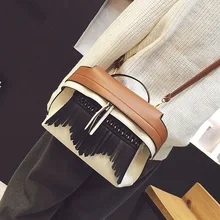 Taschen mode winter quaste allgleiches ärzte tasche beiläufige handtasche der schulter kreuzkörper handtasche der frauen taschen