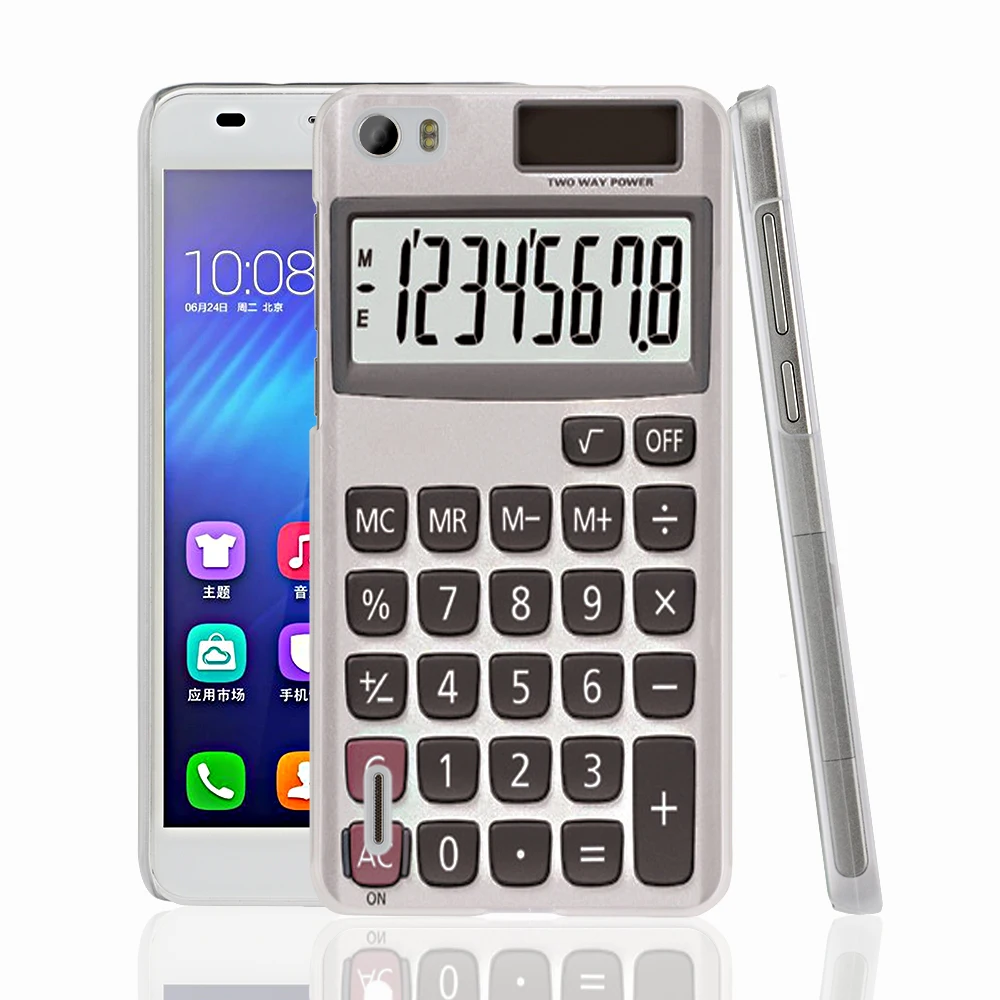 16049 font b Calculator b font cell phone Cover Case for huawei honor 3C 4A 4X