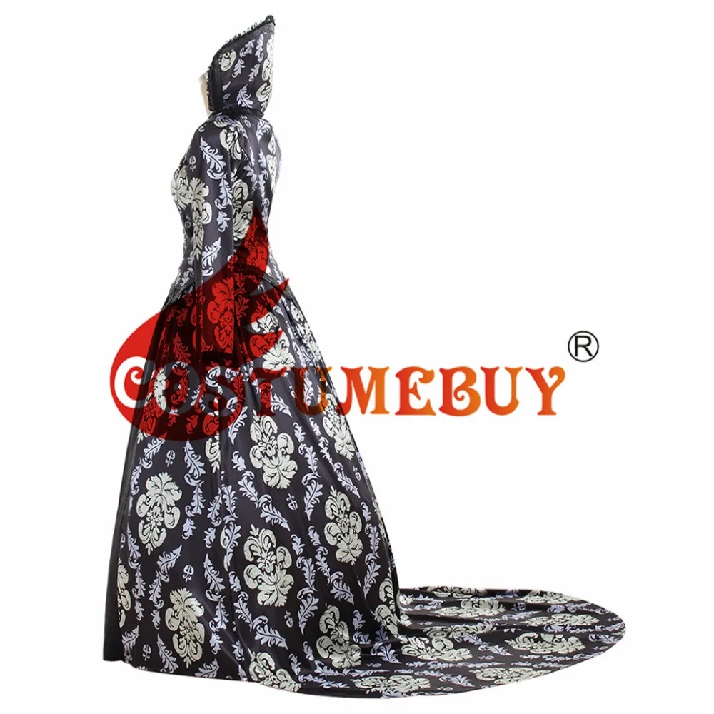 CostumeBuy Once Upon A Time, Регина, костюм Миллз, платье для женщин, средневековое свадебное платье, любой размер, L920