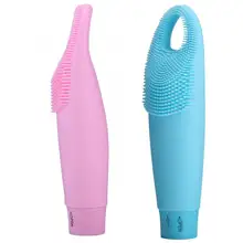 Электрическая кисть для очистки дица силиконовый ультразвуковое устройство для очистки пор, уход за кожей, устройство для массажа глаз уход за кожей лица чистящий инструмент Уход за лицом