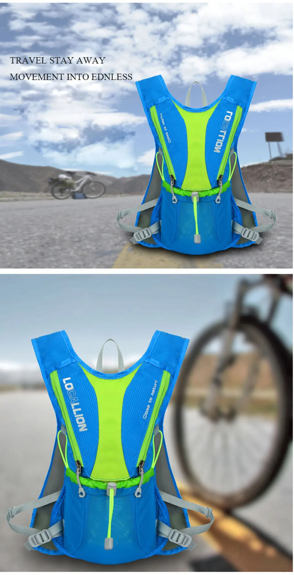 Bolsa de Desporto ao ar Livre Leão Local Acampamento Mochila Caminhadas Equitação Escalada Bolsas Reflexivo Multifuncional Bicicleta Ciclismo 5l 3 local 5l acampamento mochila caminhadas equitação escalada