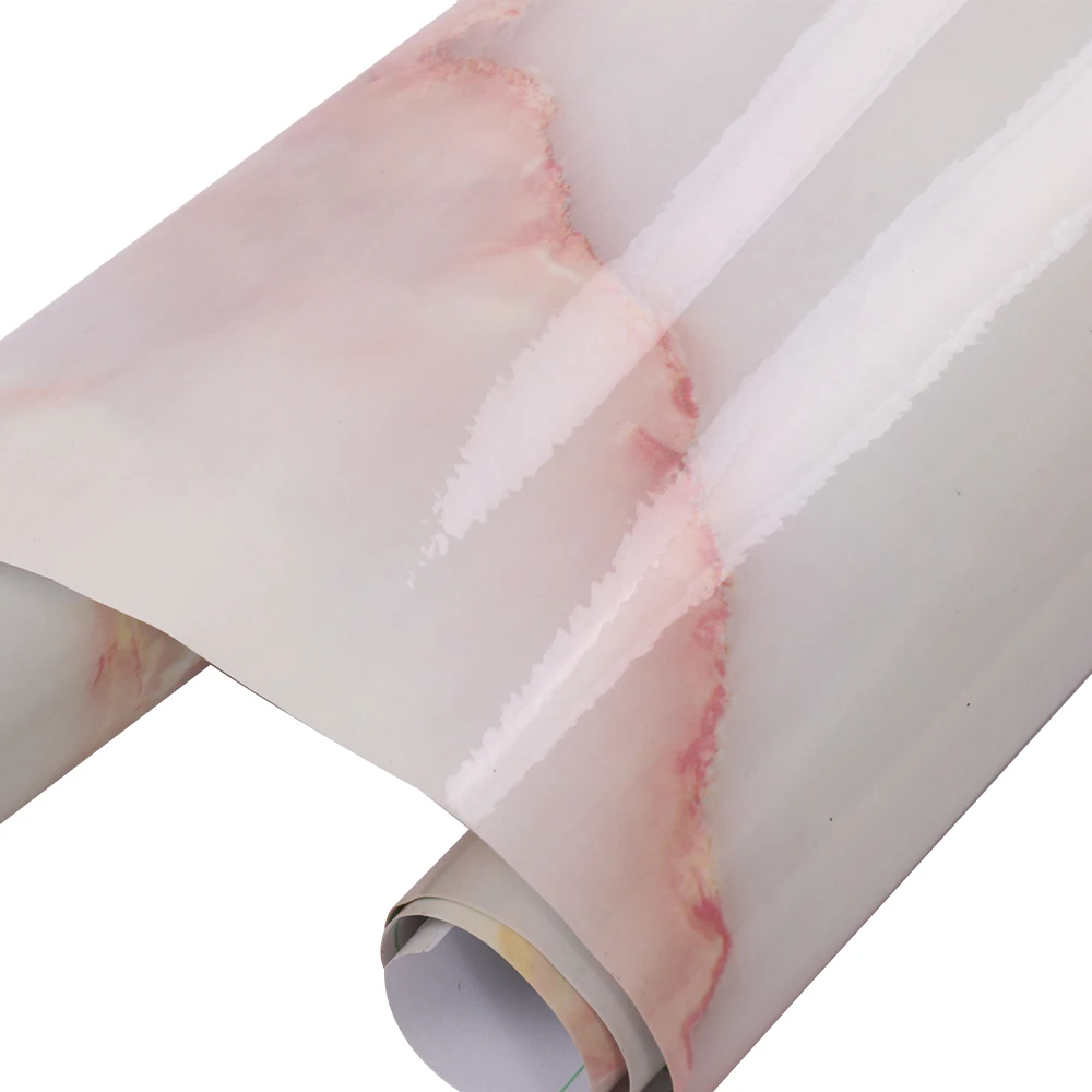

HOHOFILM Marble Vinyl Waterproof PVC marble sticker cabinet table furniture Sticker Protection Film 1.22x3m