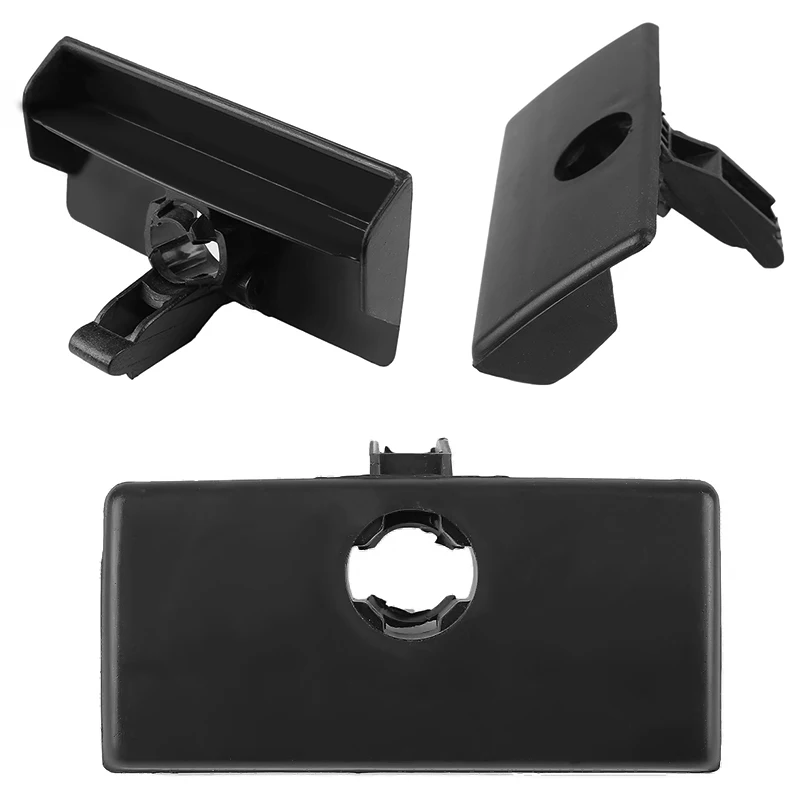 1PC Black Glove Box Storage Lid Lock Handle Cover fits For VW Golf MK4