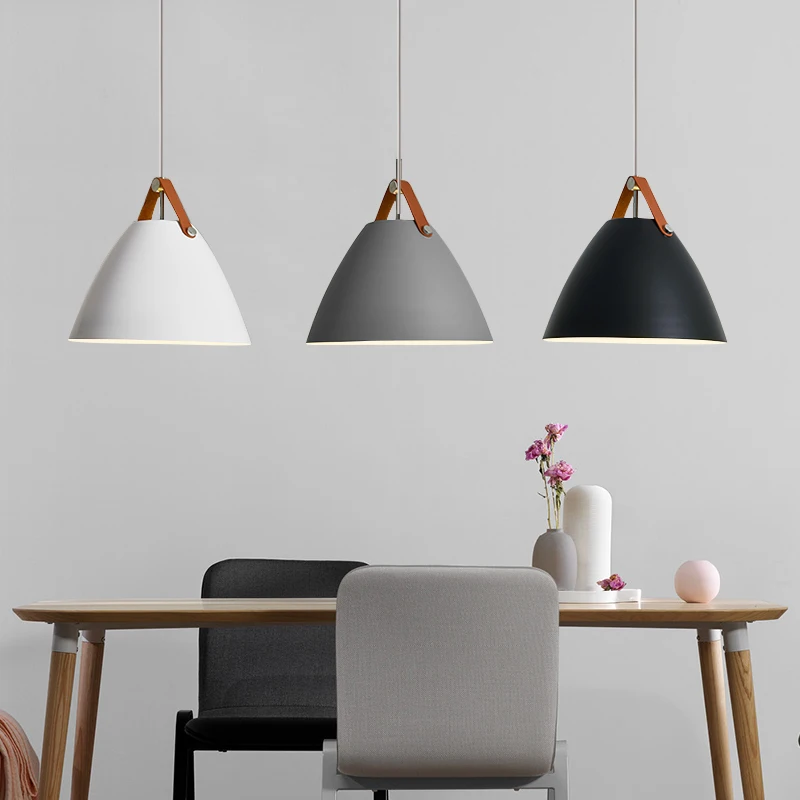 

Nordic Dinning Room Pendant Light Modern LED Pendant Lamps For hotel Art Deco Lighting Fixture