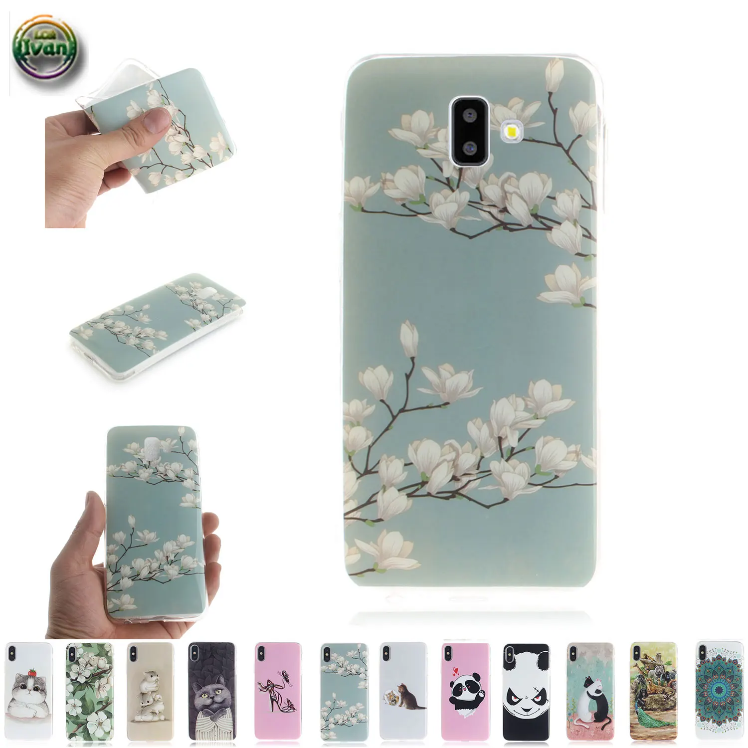 Чехол для Samsung Galaxy J6 6J Plus 2018 SM-J610FN/DS J610FN/DS чехол телефона J610 J610F SM-J610F силиконовый