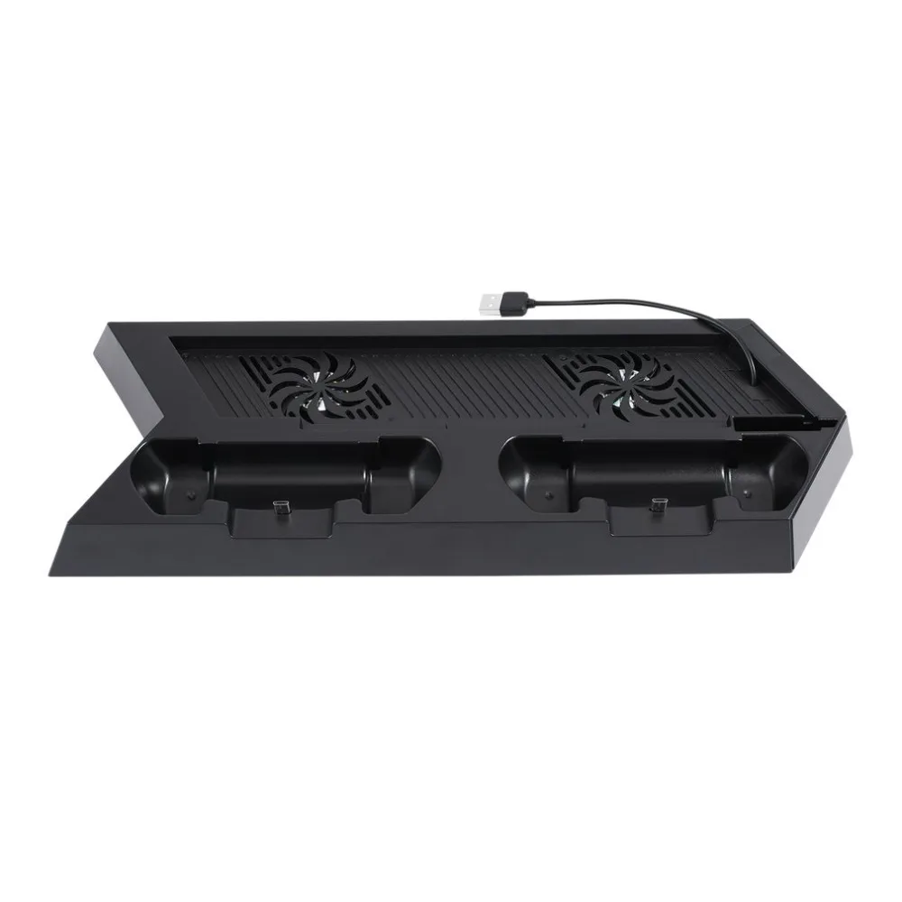 Charge Cooling Bracket Perfect for PS4 Console and Controllers Cooling Charging Dock Stand Vertical Stand Cooler with Fan Charge Cooling Bracket Perfect for PS4 Console and Controllers Cooling Charging Dock Stand Vertical Stand Cooler with Fan