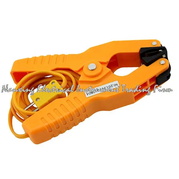 

Fast arrival HT-05 Pipe Clamp Thermometer Clamp Temperature Measurement Lead Thermocouple -40~200C K-type thermocouple Probe