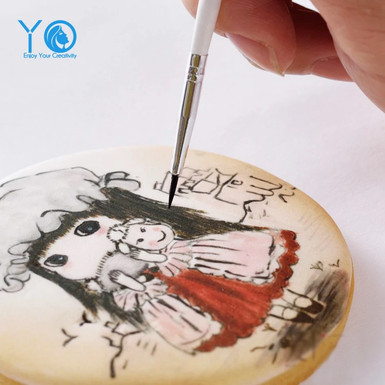 1pcs Baking Tools Hand Drawn Pen Biscuits Paint Brush Icing Sugar