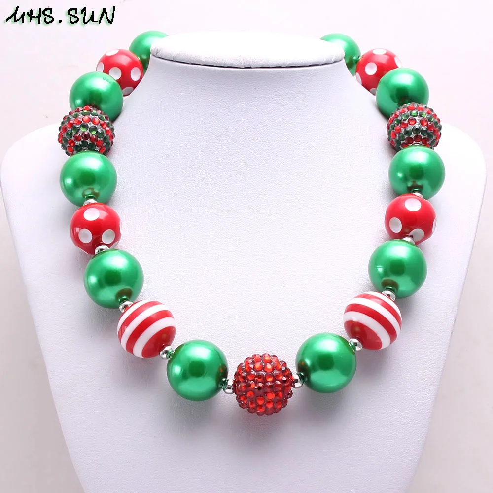 BN558-1 (4)$5.85-1$3.13-1. Fashion baby kids chunky beaded necklace bracelet handmade bubblegum chain necklace jewelry for girls birthday gift 1PCJPG