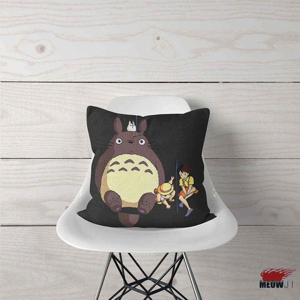 

My Neighbor Totoro Pillow Cover Multi Size Super Soft Cute Anime Throw Pillow Case Free Shipping