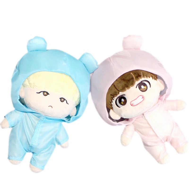 PCMOS KPOP BTS Bangtan Boys Plush Toy's Clothes Raincoat Only the Outfit (NOT Include the Stuffed Doll) Gift Collection PCMOS KPOP BTS Bangtan Boys Plush Toy's Clothes Raincoat Only the Outfit (NOT Include the Stuffed Doll) Gift Collection