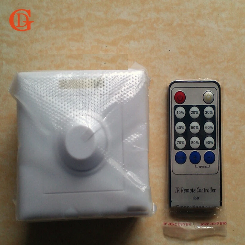 High voltage Infrared 14 Key Triac Dimmer remote Knob led dimmer switch