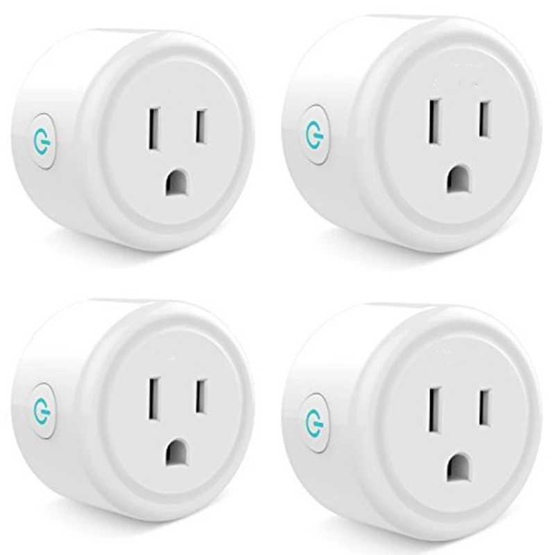 

Us Standard Smart Socket Mobile App Control Support Alexa Google Home Voice Control(Us Plug)