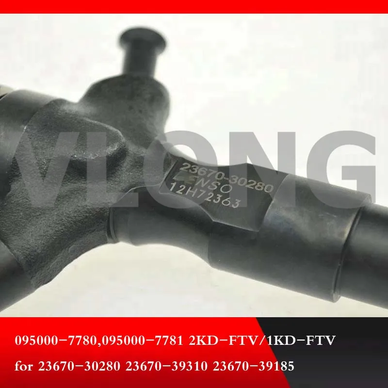 도요타 Hilux 디젤 연료 인젝터, 095000-7780, 095000-7781, 095000-8290, 23670-0L050, 23670-30280, 23670-39310, 23670-39185