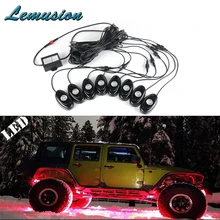 Автомобиль-Стайлинг 1 компл. водить автомобиль рок атмосфера огни 12 В с приложением Управление для ATV внедорожник тягач лодка 4WD Мотоциклетные аксессуары