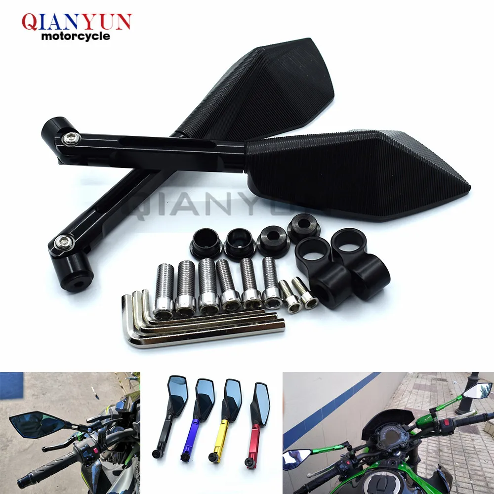 

Universal CNC Aluminum motorcycle rearview side mirror 8mm 10mm clear For honda Goldwing 1100/ Goldwing 1200 2000 /Goldwing 1500