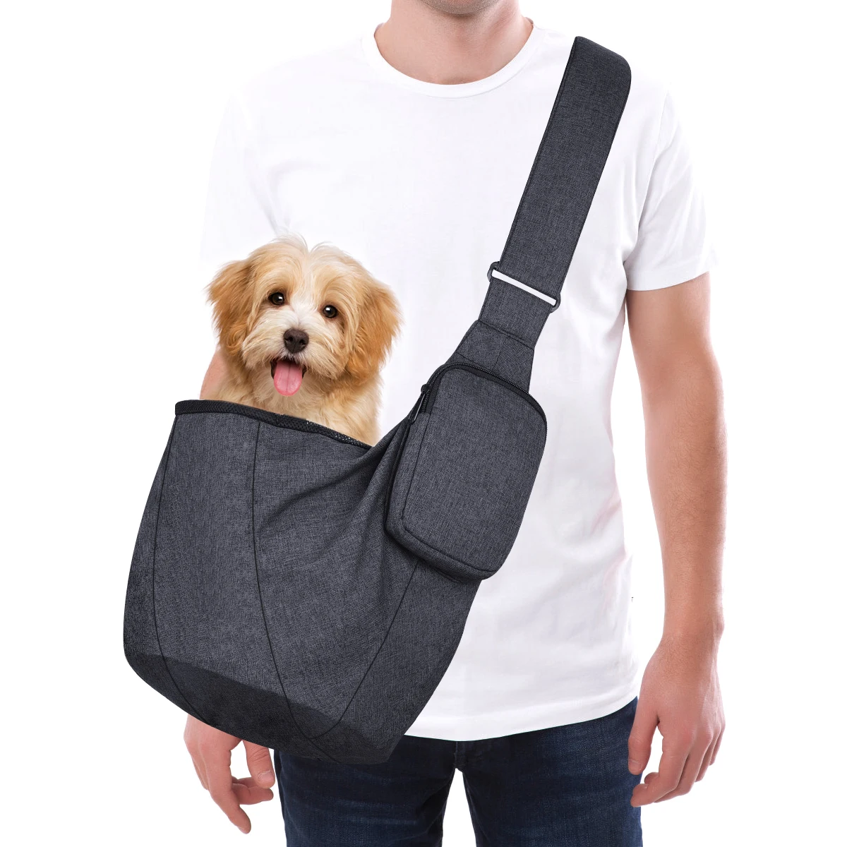 

Petacc Pet Carrier Outdoor Travel Dog Cat Backpack Carry Bag Stroller Sling with Adjustable Shoulder Strap for Small Dogs