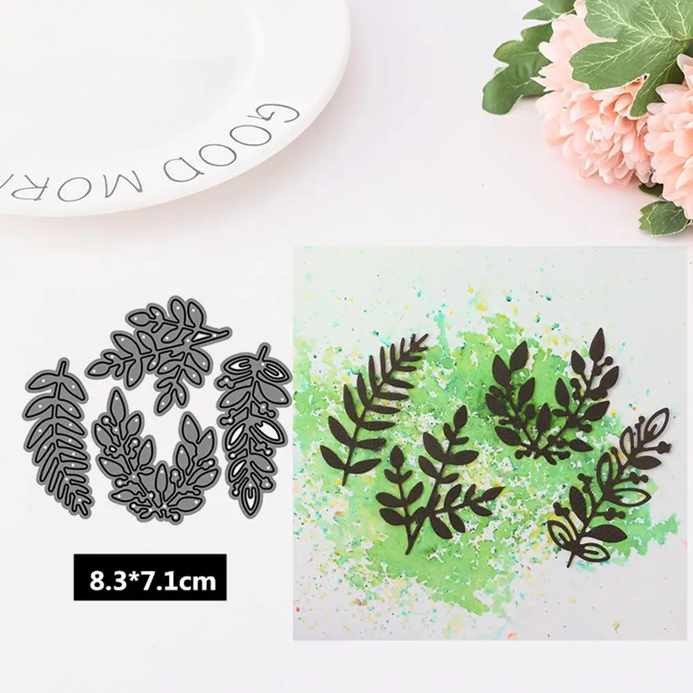 

Exquisite Leaves Pattern Cutting Dies DIY Cutting Tool for Scrapbook