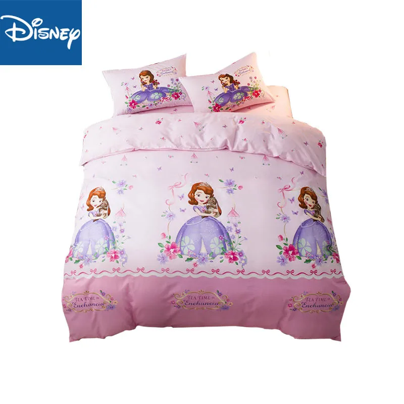 Комплект постельного белья Принцессы Disney комплект из 3 5 предметов с