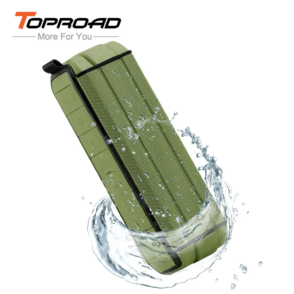 TOPROAD Bluetooth динамик большой мощности 10 Вт портативный беспроводной altavoz усилитель