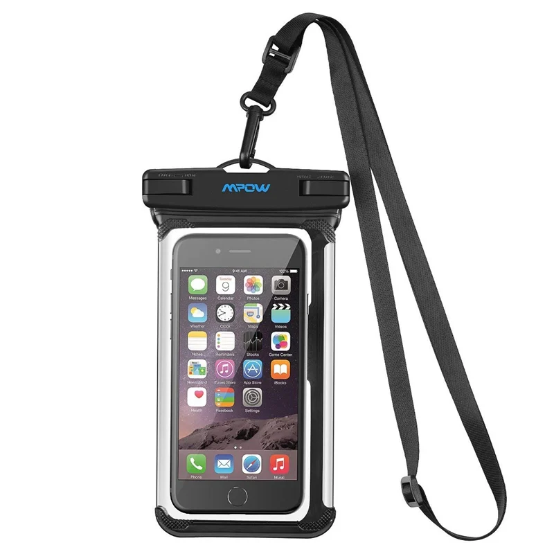Mpow IPX8 Waterproof Case Phone Pouch Swimming Bags Underwater Pouch Phone Case For iphone X XS 8 7 7p 6 6p 6s 3.5 inch-6 inch   (3)