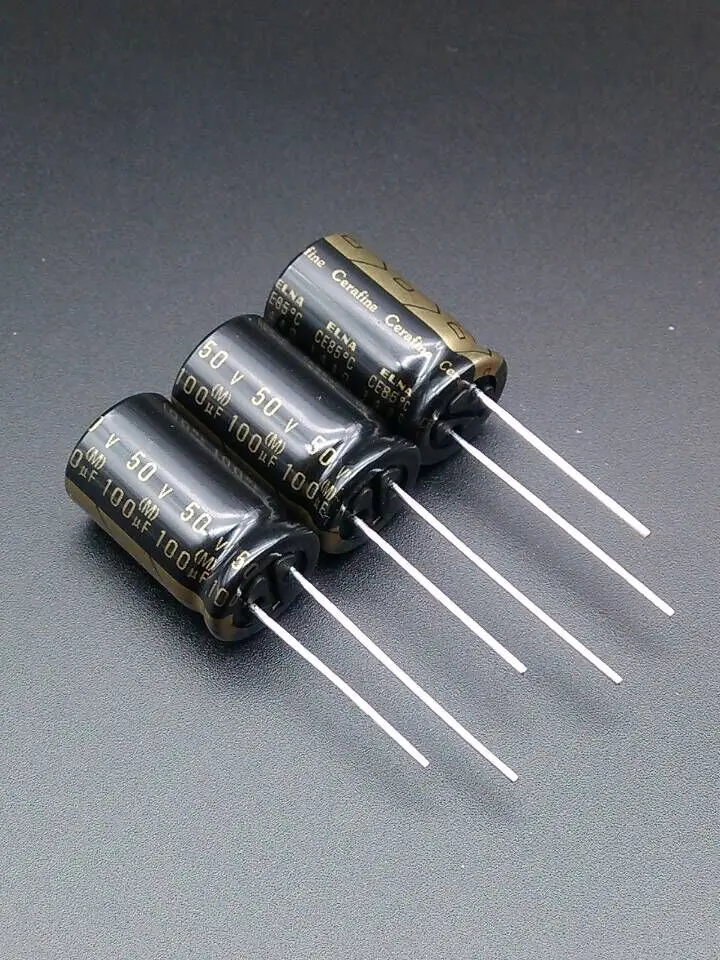 

2020 hot sale 10pcs/30pcs New ELNA ROA Cerafine 100uF/50V authentic audio electrolytic capacitors free shipping